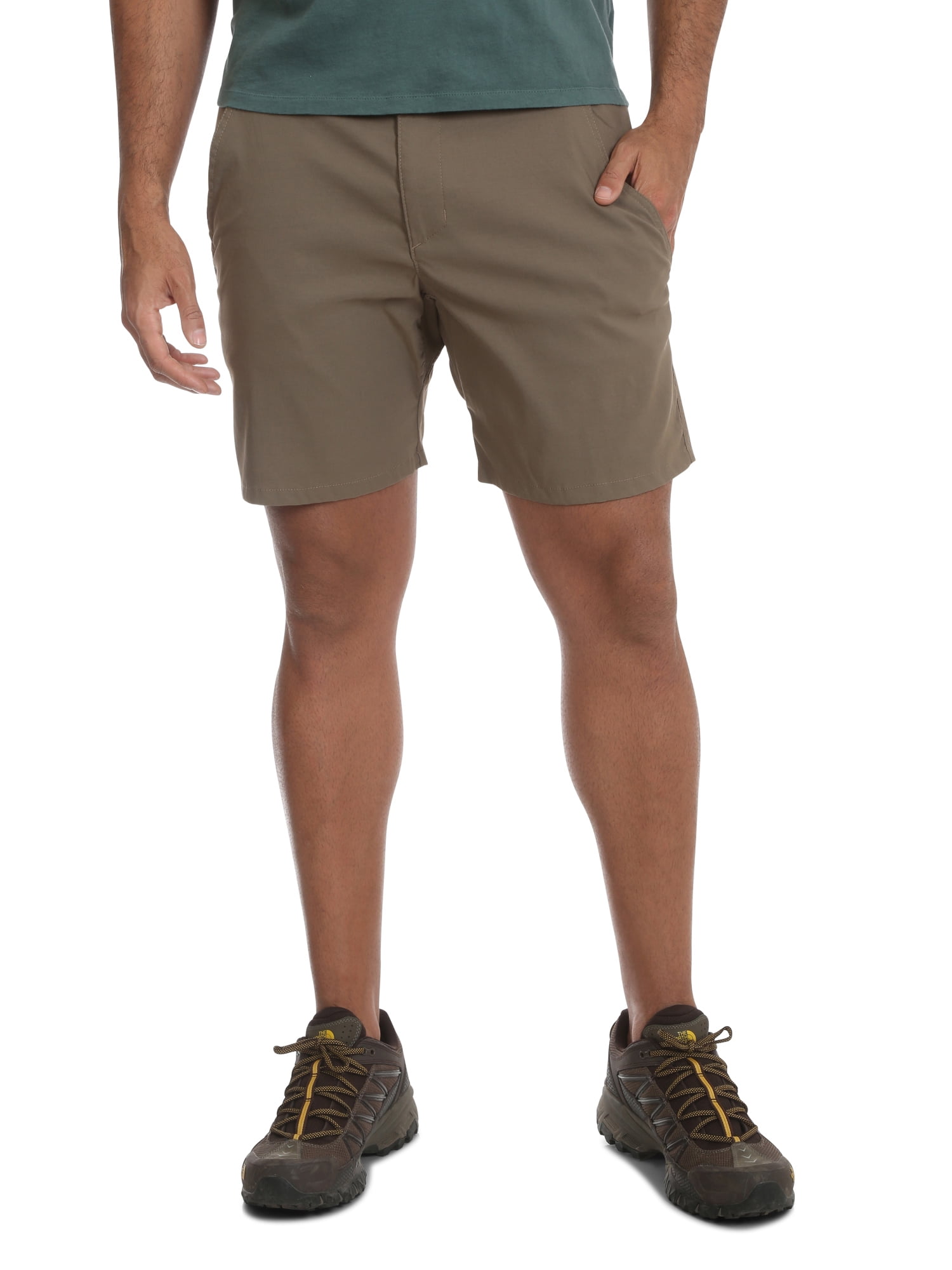wrangler flat front shorts