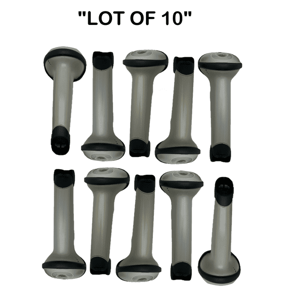 Restored "10-Pack" of Symbol LS2208 Barcode Scanners w/USB Cable - White/Gray - PN: LS2208-SR20007R (Refurbished)