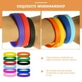 thumbnail image 4 of 24 Pcs Elastic Hair Ties Rubber Bracelets for Kids Party Slap Silicone Wristbands Strap Child, 4 of 6