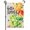 Colourful Popsicle, variant on Summer Garden Flag for Outside, Beach Flip-flop Garden Flags 12x18 Inches Double Sided, Small Burlap Seasonal Welcome Summer Yard Decoration for Patio Porch