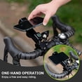 thumbnail image 3 of Bike Phone Mount, Bicycle & Motorcycle Handlebar Cell Phone Holder Universal with 360° Rotation, 3 of 9