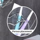 thumbnail image 5 of Estante perforado de acero inoxidable Fiudx montado en la pared para almacenar cepillos de dientes, 5 of 6