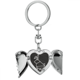 thumbnail image 1 of Origa Rabbits Geometric Shape Heart Angel Wing Key Chain Holder, 1 of 3