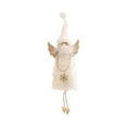 thumbnail image 3 of Xihbxyly Artículos En Liquidación para Mujeres Colgante Decorativo de Árbol de Navidad, Vestido de Vellón de Cordero, Sombrero Largo En Alas de Ángel, Colgante Pequeño para Niña, 3 of 4