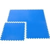 EWONDERWORLD 4-Piece Blue 1/2” Extra Thick Large Puzzle Exercise Foam Mat