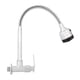 thumbnail image 1 of Forma Moderna, Fina, Diseño En Espiral, Grifo Giratorio De 360 ​​De Agua Fría Con Cobre De Primera Y Acero Inoxidable Para Cocina, Baño, Fácil De Instalar,, 1 of 7