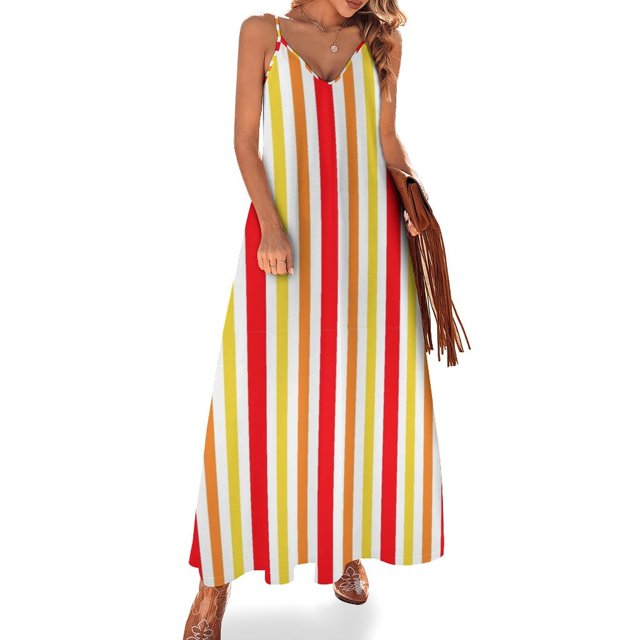 Vestido sin mangas a rayas Jolly Holiday Bert vestidos de verano vestidos de mujer 2024