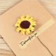 thumbnail image 2 of Flores secas Retro Kraft, tarjeta de felicitación de bendición, regalo de cumpleaños, invitación de boda, schristmas, 50 Uds., 2 of 4