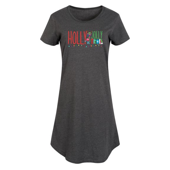 Trolls Movie - Christmas - Holly Jolly Troll - Cooper - Women's Any Way Dress