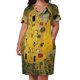 thumbnail image 3 of The by Gustav Klimt Liebespaar - The Lovers Loose Pocket Dress african dresses for woman bandage dress, 3 of 7