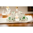 thumbnail image 2 of Ceramic Shamrock Pig Salt and Pepper Shakers 3.5 Inch St. Patricks Day Decor, 2 of 4