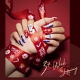 thumbnail image 5 of Gellen Gel Nail Polish Set, 6 Colors White Green Classic Red Glitter Gold Silver Dark Blue Gel Polish Set Nail Art Gifts for Women, 5 of 8