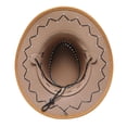 thumbnail image 4 of Felt Cowboy Hat Wide Brim Hat With Strap, 4 of 4