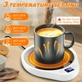 thumbnail image 5 of MQ White Beverage Warmers - 3 Temperature Settings, Auto Shut-off, 5 of 9