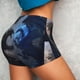 thumbnail image 4 of Fotbe Black And Blue Lightning Dragon Shorts Sin Costuras – Shorts Deportivos de Cintura Alta para Mujer, Elásticos para Gimnasio, Yoga, Running o Ciclismo-X-Large, 4 of 8