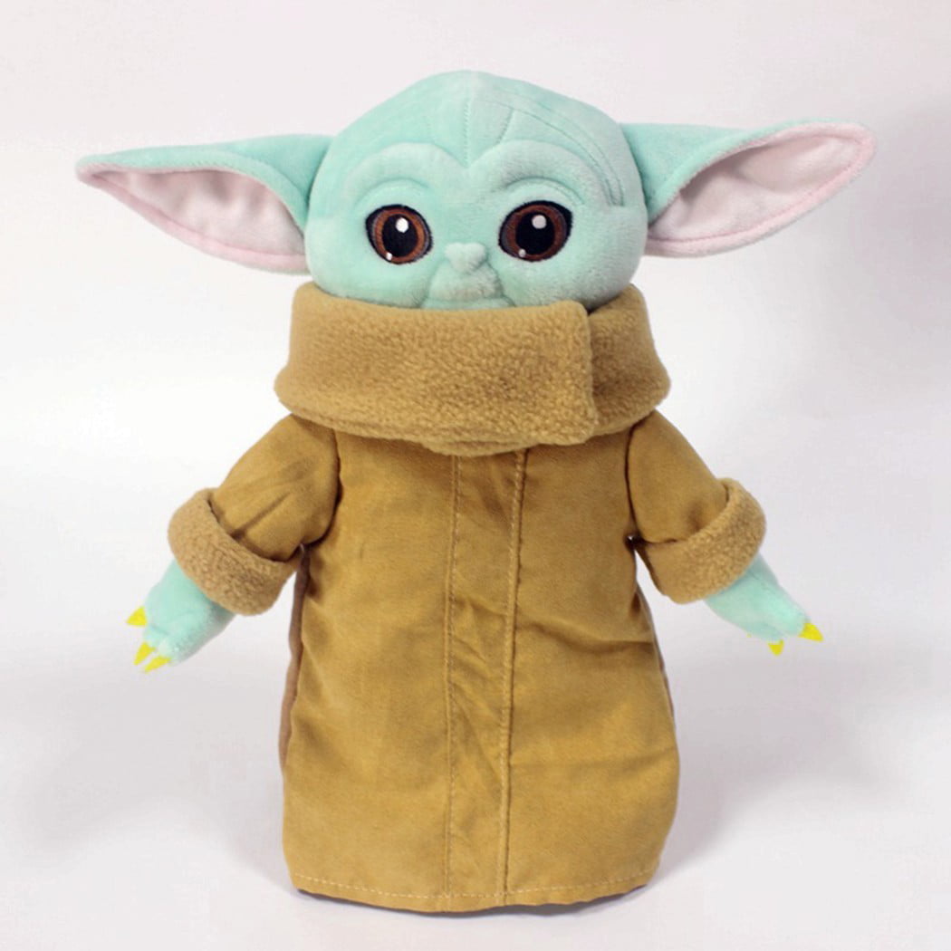 30CM Baby Yoda 'Weckt Master Force Plüschtier Stuffed Doll The Mandalorian Gift 