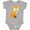 AC-Heather Grey, variant on Inktastic Cute Woodland Animal Fox Boys or Girls Baby Bodysuit