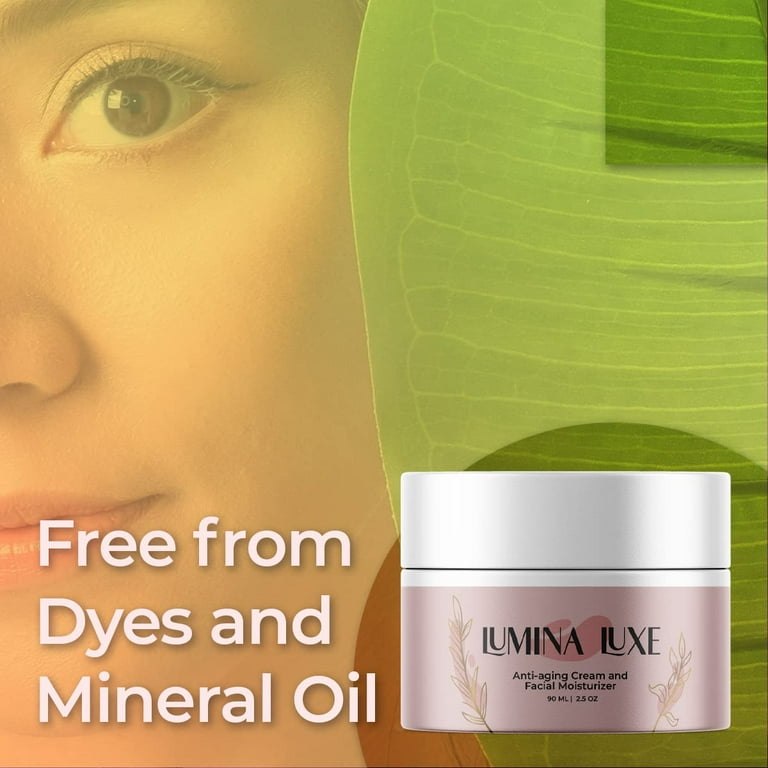 Lumina Luxe Anti-Aging Face Cream - Moisturizer with Retinol