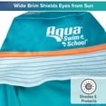 thumbnail image 5 of Aqua SwimSchool Sunshade Legionnaire Bucket Hat with Sun Shield for Infants, Blue, 5 of 7