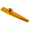 thumbnail image 3 of Metal Kazoo Mouth Harmonica Beginner Flute Musical Instrument Guitar for Partner Gold, 3 of 9