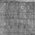 thumbnail image 1 of Ahgly Company Indoor Square Persian Gray Traditional Area Rugs, 7' Square, 1 of 1