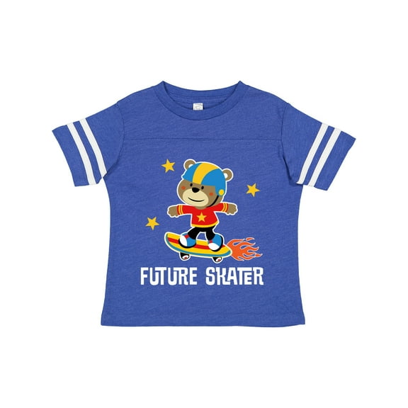 Inktastic Skateboard Future Skater Boys Toddler T-Shirt