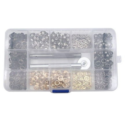 

400 Pcs Buttons Colorful Grommets Grommets Kit Cloth-made Items Eyelet Button Button Fastener Clothing Fasteners