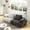 Beige+Grey, variant on 3-Seat Sofa in Gray-Yellow with Modern Style / Spacious and Comfortable for Living