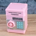 thumbnail image 2 of MasteelfCA Coffre-Fort pour Enfants avec Commande Vocale Intelligente Mini Coffre-Fort et Coffre-Fort pour Pièces avec Code Passe (Rose, Bouton Couleur Aléatoire), 2 of 8