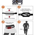 thumbnail image 3 of Cinturón de Bolsillo SPIbelt Negro Expandible y Ajustable para Correr para Mujer y Hombre, 3 of 7