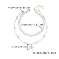 thumbnail image 2 of NICKSUN Boho Beach Seashell Imitation Pearl Layered Necklaces Collection, Multi-Style Ocean Starfish Seahorse Charm Beaded Chokers, Summer Tropical Vacation Dopamine Statement Jewelry, 2 of 8