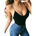 thumbnail image 4 of Springcmy Women Summer Sleeveless V-Neck Tops Vest Blouse Crop Tops Shirt, 4 of 4