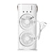 thumbnail image 1 of Bearachild Humidificador de escritorio ABS con ventilador y doble pulverización para una gran cobertura y luz LED. Electrodomésticos USB blanco, 1 of 3