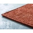 thumbnail image 2 of Unique Loom Modern Collection Carved Border Transitional Indoor and Outdoor Flatweave Area Rug, 7 x 10 Feet, Terracotta/Beige, 2 of 2