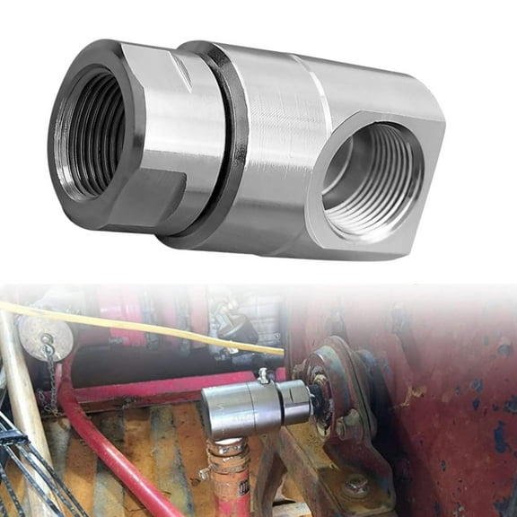 3/4 inch Swivel Hose Reel with Grease Zerk for Home Steel Hose Reel Fitting 4500 PSI