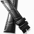 thumbnail image 1 of Extensible Correa Negra 18mm Sin Hebilla Compatible Omega, 1 of 8