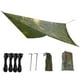 thumbnail image 2 of Artículos para acampar y hacer senderismo al aire libre, carpa triangular multifuncional con protección solar, carpa de playa para acampar, carpa de lona parasol y carpa impermeable., 2 of 3