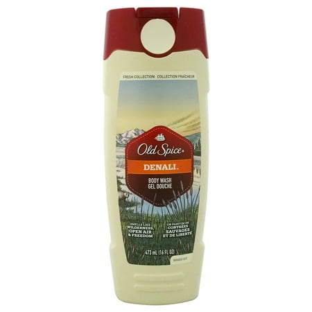 Fresh Collection Body Wash, Denali by Old Spice for Men - 16 oz Body Wash