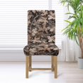 thumbnail image 3 of COEQINE Dining Chair Covers 6-Pack, Stretchable Universal Fit Chair Slipcovers Washable Spandex, Protect and Renew Your Dining Room Chairs for Home Party Decor, Camo Hunting Leaf, 3 of 7