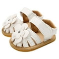 thumbnail image 3 of Zecgelong Summer Breathable Baby Sandals With Slip Sole For Infants And Toddlers Soft Design For Comfort And Baby Sandals Summer Size 18 White, 3 of 3