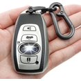 thumbnail image 1 of Teenpull Compatible avec Étui de Protection Subaru Key Fob avec Porte-Clés, Compatibilité à 4 Boutons pour Crosstrek, XV, Outback, Forester, 1 of 5