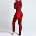 thumbnail image 2 of Women's Button-down Functional Buttoned Flap Adults Jumpsuit, 2 of 8