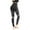 Black, variant on Women Stretchy Yoga Trousers Casual Running Push Up Sport Tight Pant Legging