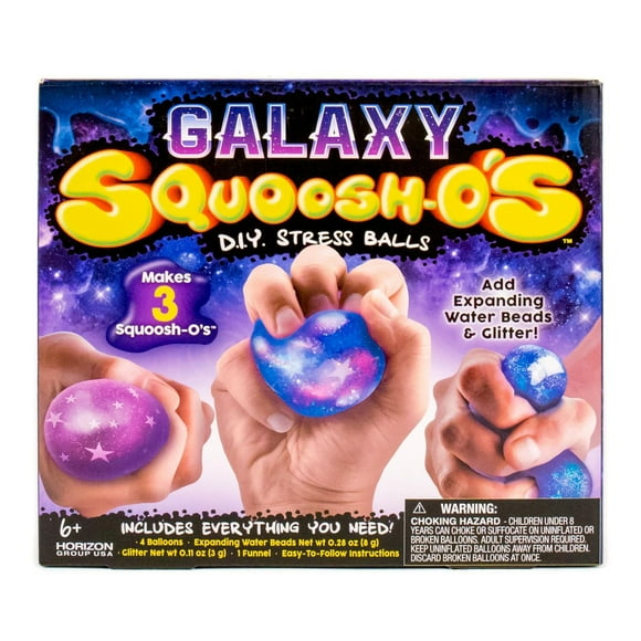 Balles antistress Galaxie de Squoosh-O’s par Horizon Group USA