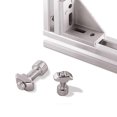 thumbnail image 1 of LYUMO T Sliding Nut, Thread T Nut, Carbon Steel Exquisite Workmanship Antirust 3D Printers Robotics Projects CNC Laser Cutters For CNC Routers, 1 of 8