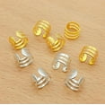 thumbnail image 6 of 50-200 PCS African Hair Braid Jewelry - Rings, Tubes, Charms, 6 of 48