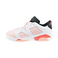 thumbnail image 4 of Little Kid's Jordan 6 Retro Low Wht/Atmosphere-Infrared 23 (DV3528 102) - 1, 4 of 6