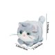 thumbnail image 3 of Peluche interactivo para mascotas | Movimiento de movimiento de movimiento de la cola de la cuerda | Figura de peluche | Tejido suave | Juguete sensorial para aliviar el estrés | Portátil 10x8x8cm |, 3 of 5