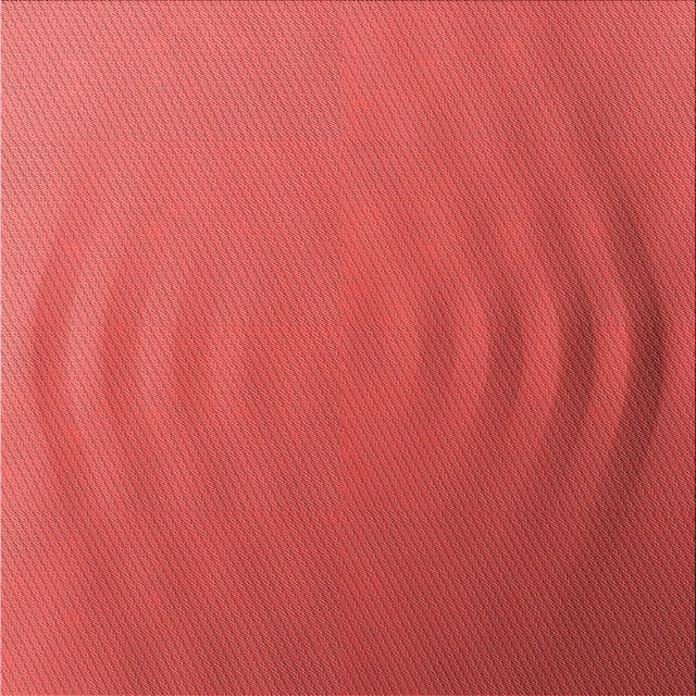 Ahgly Company Tapis d'Intérieur Lavable en Machine Carré Rouge Transitionnel, 4 Pieds Carré