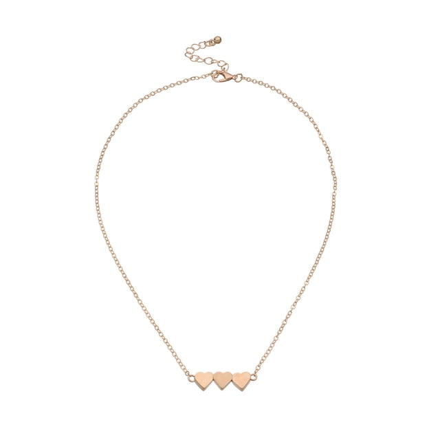 Collar con capas de cuentas en forma de corazón, regalo de cumpleaños para mamá, mujer, esposa